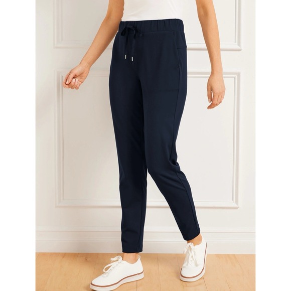 Talbots Out & About Navy Jogger‎ Drawstring Waist Size X-Large - Picture 1 of 10